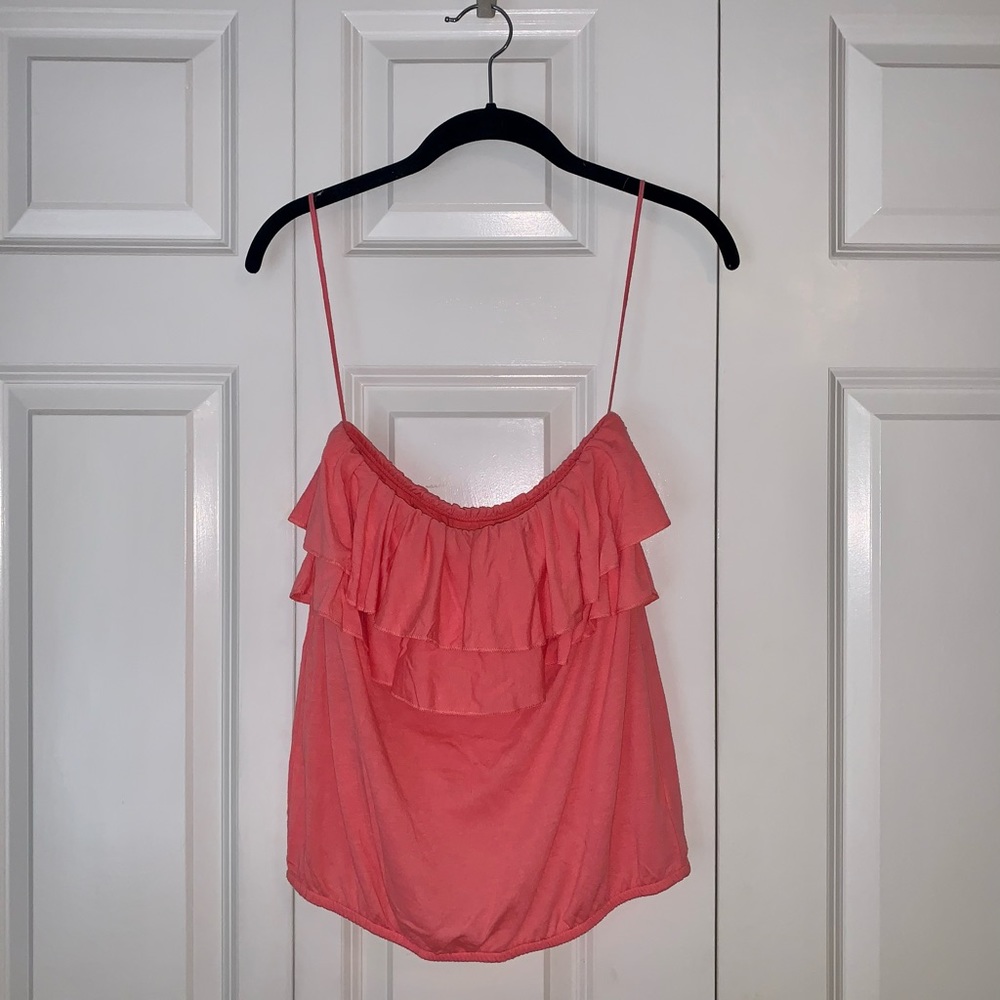 American Eagle Strapless shirt, size M